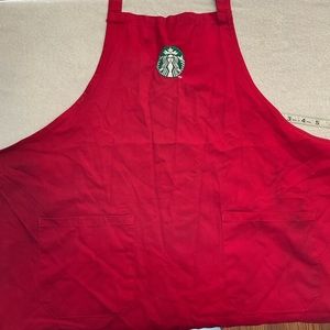 Starbucks Holiday apron.